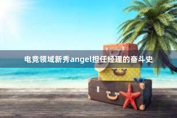 电竞领域新秀angel担任经理的奋斗史